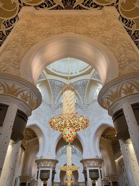 Photograph Ingrida Kuznecova Sheikh Zayed Mosque on One Eyeland